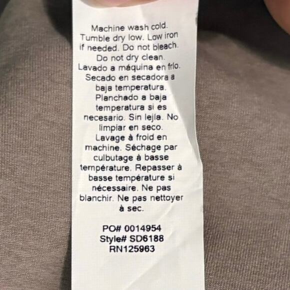 Beyond Yoga Brown Birch Heather Spacedye Keep Pace Biker Jumpsuit Size XS - Picture 10 of 10